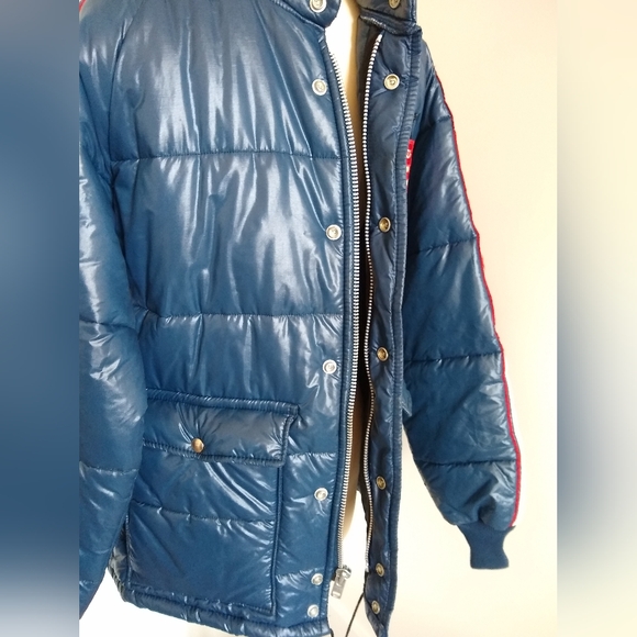 Vintage NASCAR Daytona Jacket Men’s Medium – Winston Cup Racing Puffer Coat - Picture 2 of 14